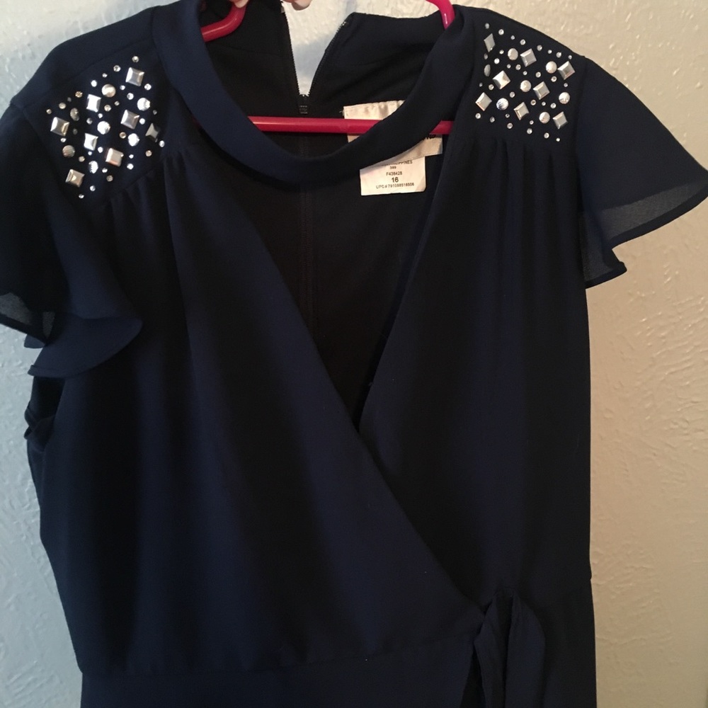 Rare editions long tail dress with shorts